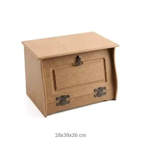 E323 Önü Açılan Ekmeklik Ahşap Obje