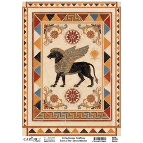 EOT01 Zamanın Yankıları Cadence Pirinç Dekopaj Kağıdı 30X42cm