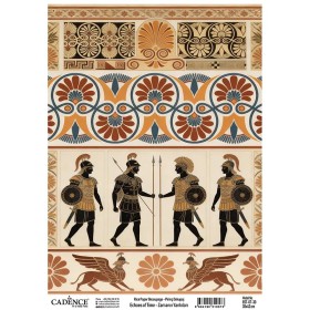 EOT07 Zamanın Yankıları Cadence Pirinç Dekopaj Kağıdı 30X42cm