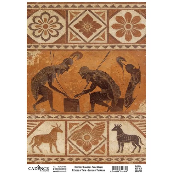 EOT11 Zamanın Yankıları Cadence Pirinç Dekopaj Kağıdı 30X42cm