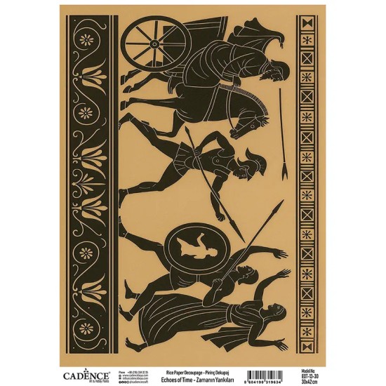 EOT13 Zamanın Yankıları Cadence Pirinç Dekopaj Kağıdı 30X42cm