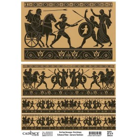 EOT14 Zamanın Yankıları Cadence Pirinç Dekopaj Kağıdı 30X42cm