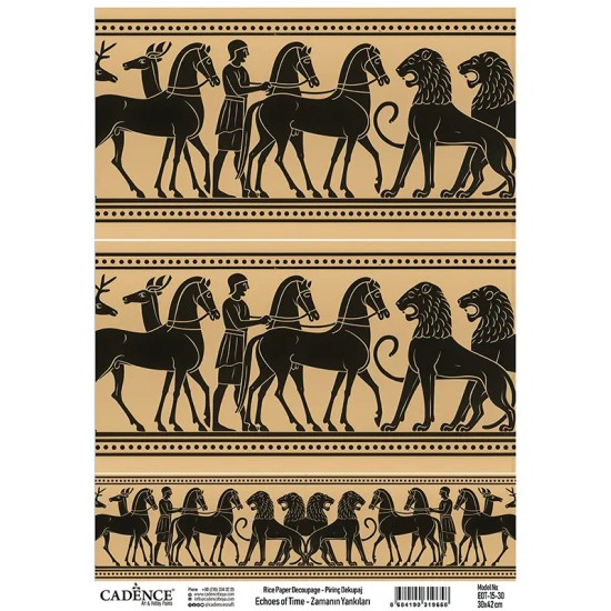 EOT15 Zamanın Yankıları Cadence Pirinç Dekopaj Kağıdı 30X42cm