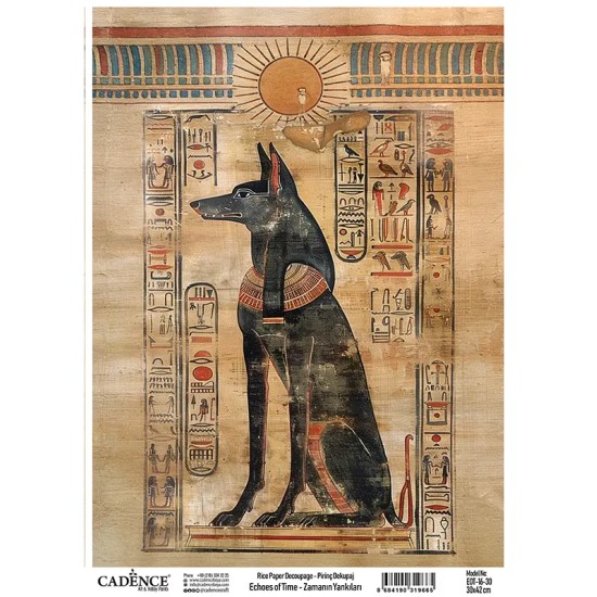 EOT16 Zamanın Yankıları Cadence Pirinç Dekopaj Kağıdı 30X42cm