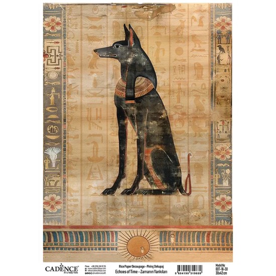 EOT18 Zamanın Yankıları Cadence Pirinç Dekopaj Kağıdı 30X42cm