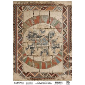 EOT19 Zamanın Yankıları Cadence Pirinç Dekopaj Kağıdı 30X42cm