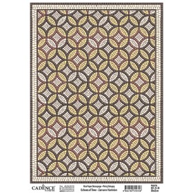 EOT22 Zamanın Yankıları Cadence Pirinç Dekopaj Kağıdı 30X42cm