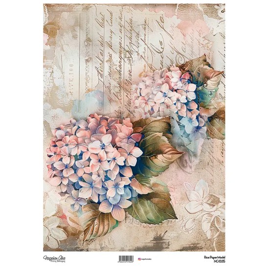 Model NG1335 NagehanAka Pirinç Dekopaj Kağıdı