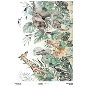 Model NG1337 NagehanAka Pirinç Dekopaj Kağıdı