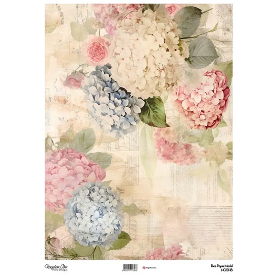 Model NG1348 NagehanAka Pirinç Dekopaj Kağıdı