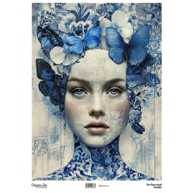 Model NG1353 NagehanAka Pirinç Dekopaj Kağıdı