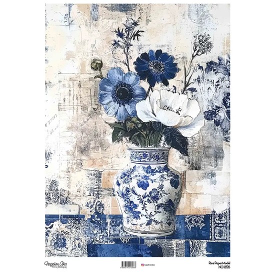 Model NG1356 NagehanAka Pirinç Dekopaj Kağıdı