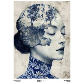 Model NG1358 NagehanAka Pirinç Dekopaj Kağıdı