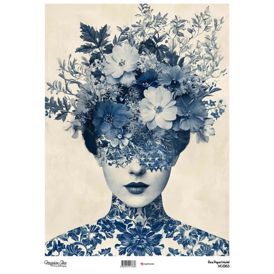 Model NG1363 NagehanAka Pirinç Dekopaj Kağıdı