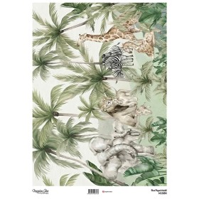 Model NG1364 NagehanAka Pirinç Dekopaj Kağıdı