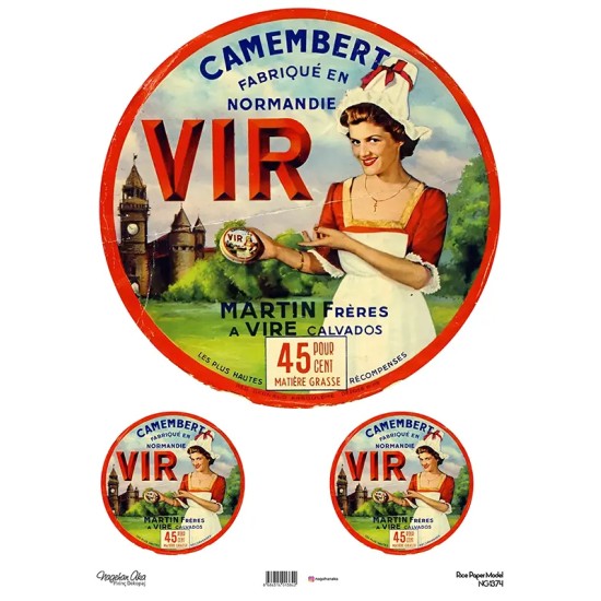 Model NG1374 NagehanAka Pirinç Dekopaj Kağıdı