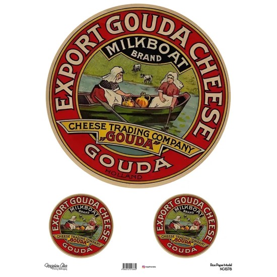 Model NG1378 NagehanAka Pirinç Dekopaj Kağıdı