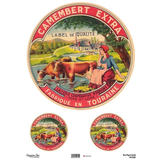 Model NG1381 NagehanAka Pirinç Dekopaj Kağıdı