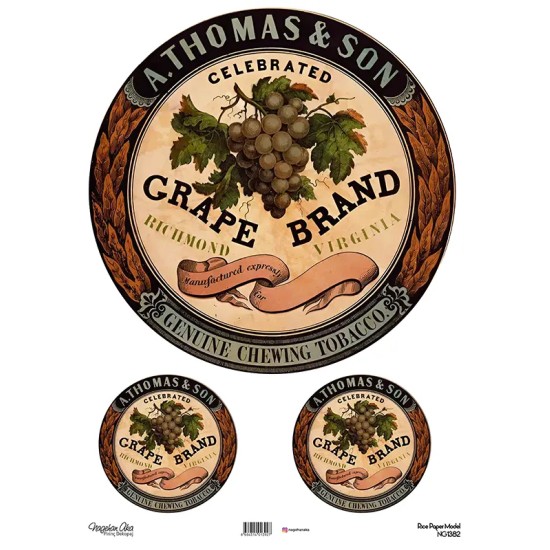 Model NG1382 NagehanAka Pirinç Dekopaj Kağıdı