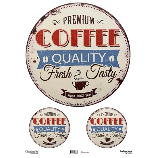 Model NG1383 NagehanAka Pirinç Dekopaj Kağıdı