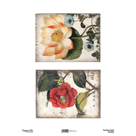 Model NG1392 NagehanAka Pirinç Dekopaj Kağıdı