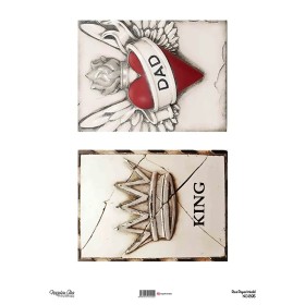 Model NG1395 NagehanAka Pirinç Dekopaj Kağıdı