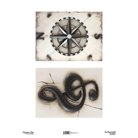 Model NG1397 NagehanAka Pirinç Dekopaj Kağıdı