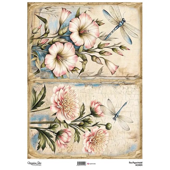 Model NG1404 NagehanAka Pirinç Dekopaj Kağıdı