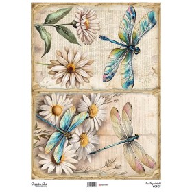 Model NG1407 NagehanAka Pirinç Dekopaj Kağıdı