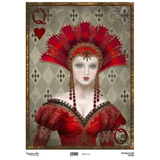 Model NG1412 NagehanAka Pirinç Dekopaj Kağıdı