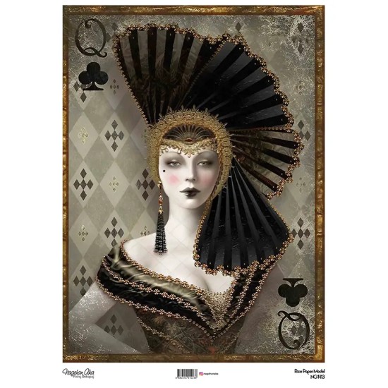 Model NG1413 NagehanAka Pirinç Dekopaj Kağıdı