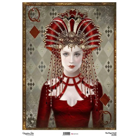 Model NG1414 NagehanAka Pirinç Dekopaj Kağıdı