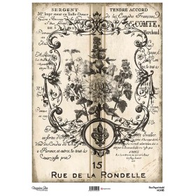 Model NG1415 NagehanAka Pirinç Dekopaj Kağıdı