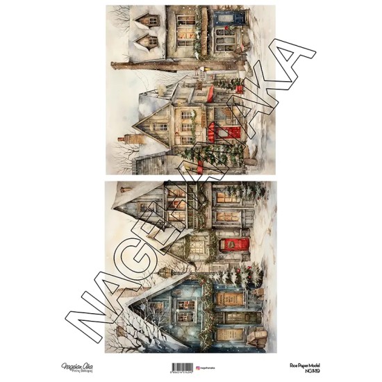 Model NG1419 NagehanAka Pirinç Dekopaj Kağıdı