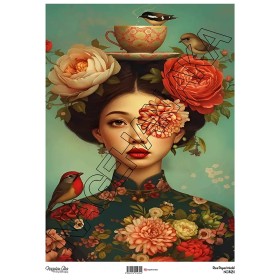 Model NG1424 NagehanAka Pirinç Dekopaj Kağıdı