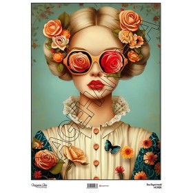 Model NG1426 NagehanAka Pirinç Dekopaj Kağıdı