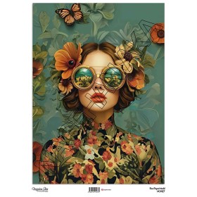 Model NG1427 NagehanAka Pirinç Dekopaj Kağıdı