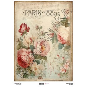 Model NG1429 NagehanAka Pirinç Dekopaj Kağıdı