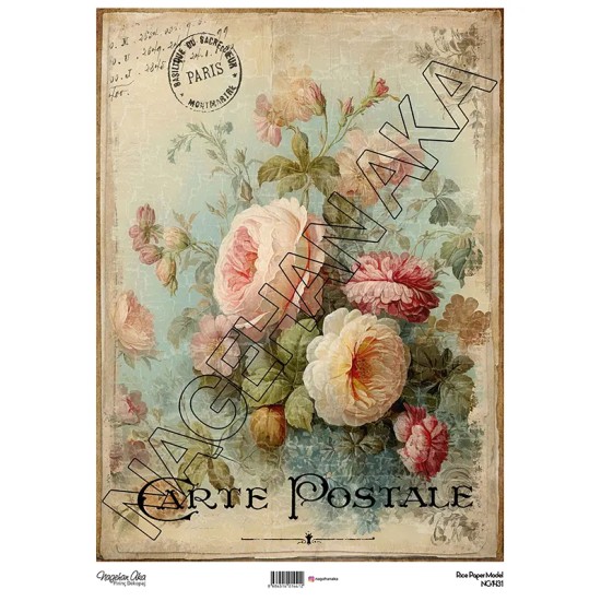 Model NG1431 NagehanAka Pirinç Dekopaj Kağıdı