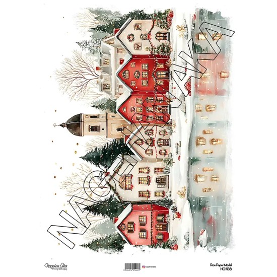 Model NG1438 NagehanAka Pirinç Dekopaj Kağıdı