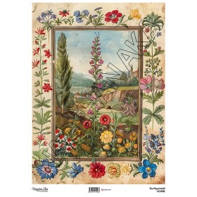 Model NG1446 NagehanAka Pirinç Dekopaj Kağıdı