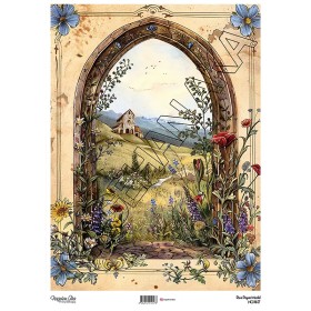 Model NG1447 NagehanAka Pirinç Dekopaj Kağıdı