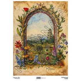 Model NG1448 NagehanAka Pirinç Dekopaj Kağıdı