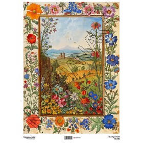 Model NG1451 NagehanAka Pirinç Dekopaj Kağıdı