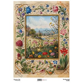 Model NG1452 NagehanAka Pirinç Dekopaj Kağıdı