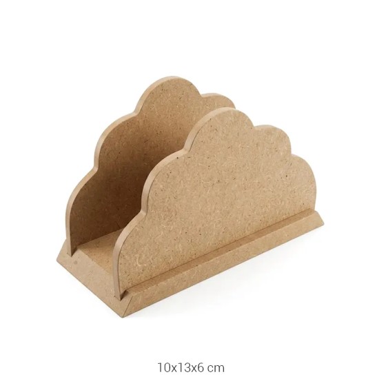 F794 Papatya Peçetelik Ahşap Boyanabilir Obje