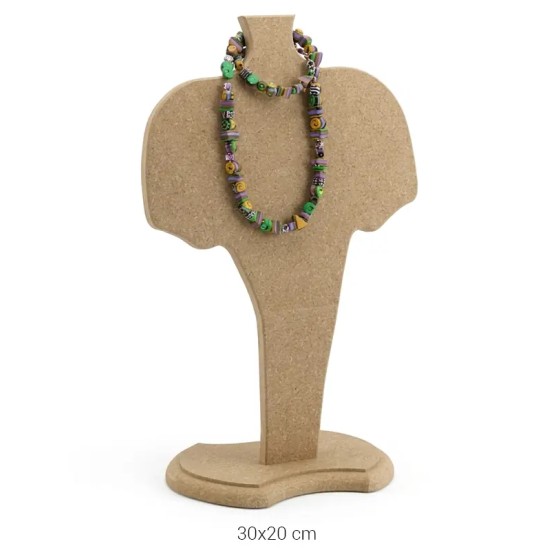 F801 Takı Stantı Ahşap Boyanabilir Obje