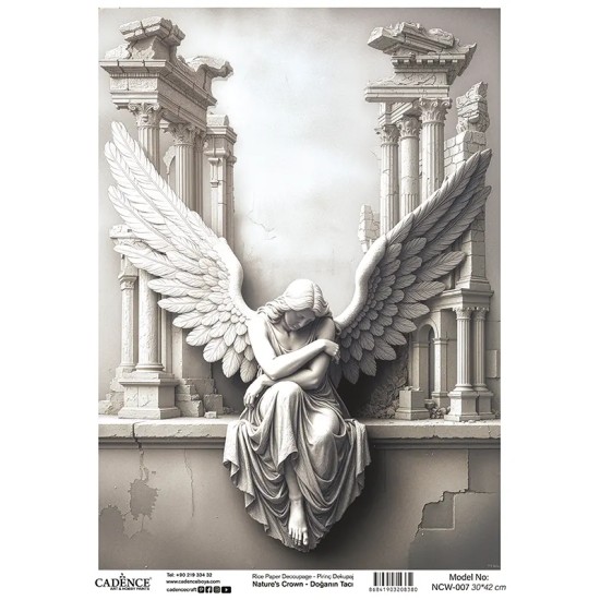 Model NCW007 Doğanın Tacı Cadence Pirinç Dekopaj 30x42cm