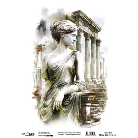 Model NCW009 Doğanın Tacı Cadence Pirinç Dekopaj 30x42cm