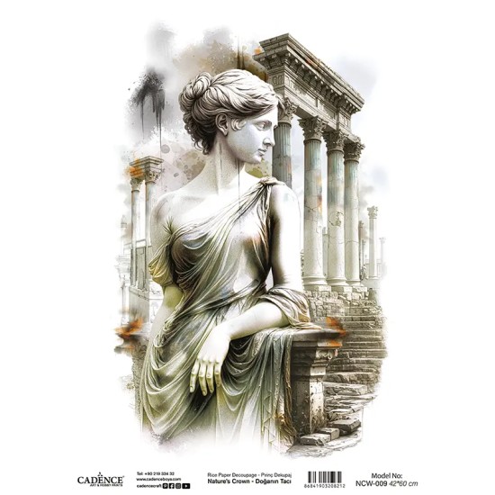 Model NCW009 Doğanın Tacı Cadence Pirinç Dekopaj 42x60cm